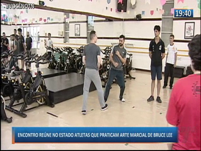 Encontro reúne no estado atletas que praticam arte marcial de Bruce Lee