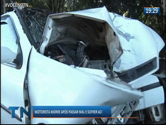 Motorista morre após passar mal e sofrer acidente na BR 101, na Serra