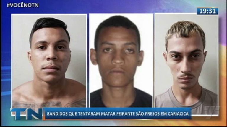 Bandidos que tentaram matar feirante são presos em Cariacica