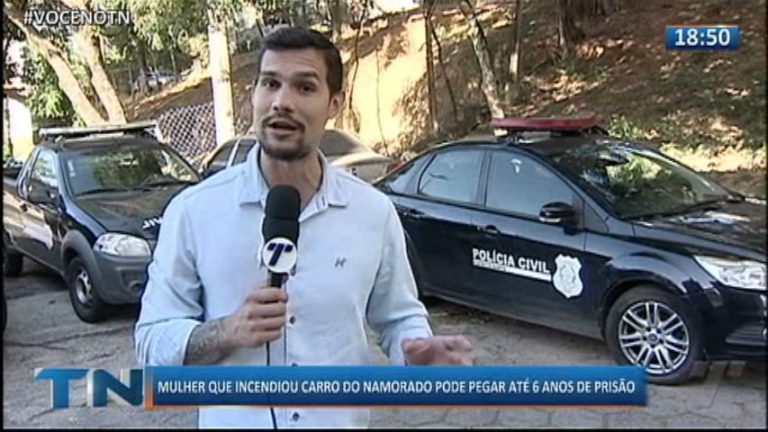 Mulher que incendiou carro do namorado pode pegar até 6 anos de prisão
