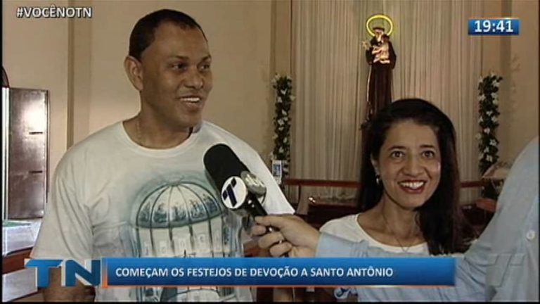 Começam os festejos de devoção a Santo Antônio