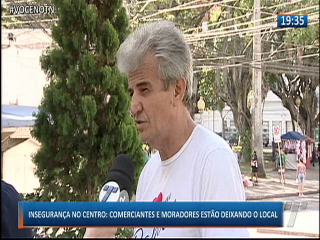 Insegurança no Centro: Moradores e comerciantes estão deixando o local