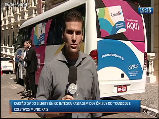 Cartão GV do bilhete único integra passagem de ônibus do Transcol e coletivos municipais