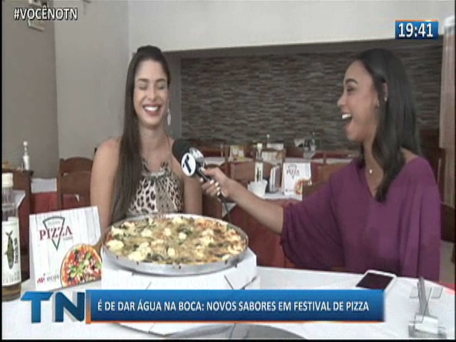 É de dar água na boca: Novos sabores em festival de pizza