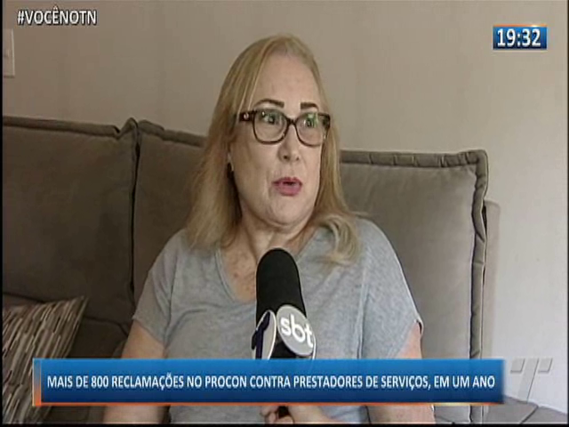 Mais de 800 reclamações no Procon contra prestadores de serviços, em um ano