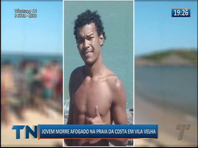 Jovem morre afogado na Praia da Costa em Vila Velha