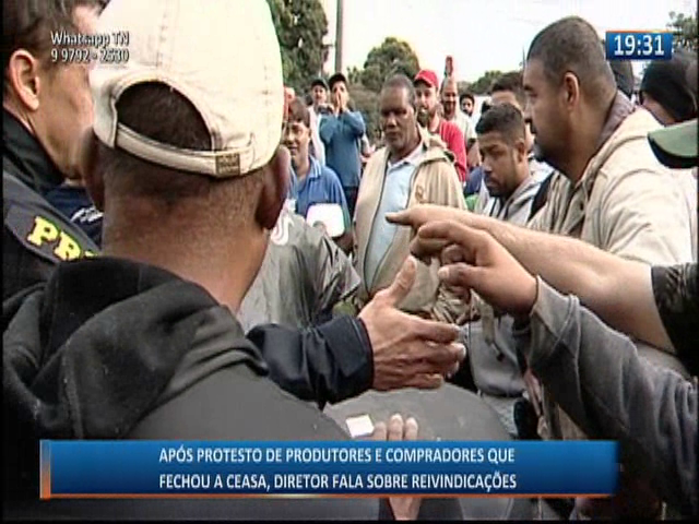 Diretor da Ceasa fala sobre reivindicações após o protesto feito por produtores e compradores