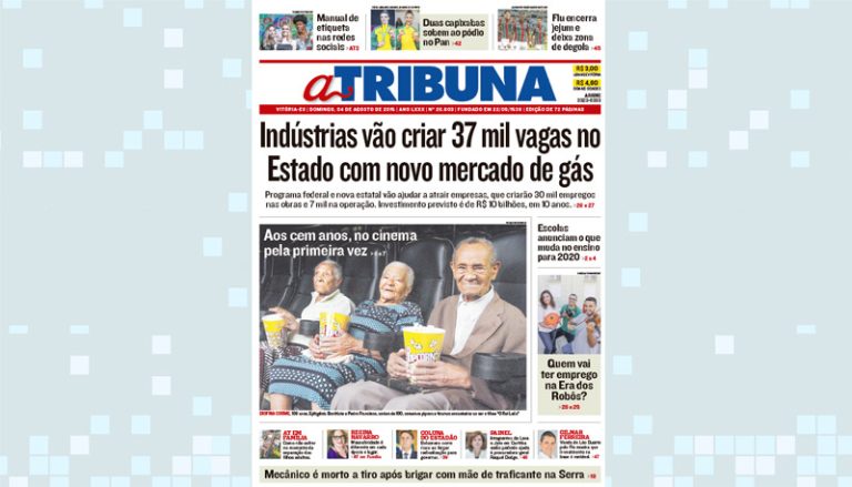 Confira os destaques da edição deste domingo de A Tribuna