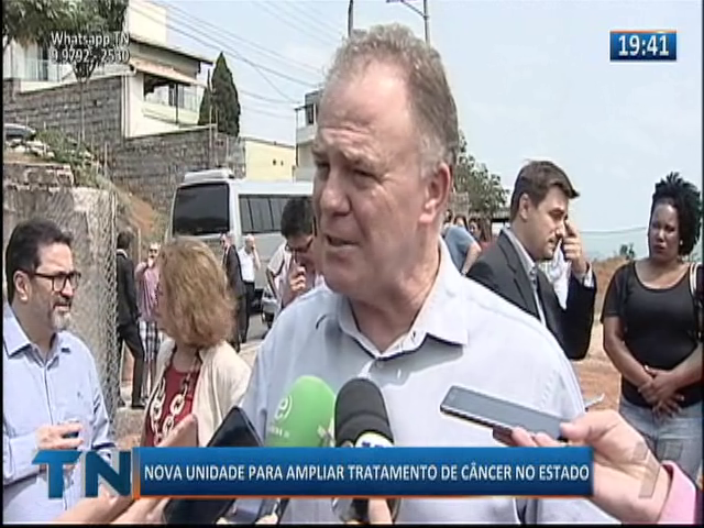 Nova unidade para ampliar tratamento de câncer no estado