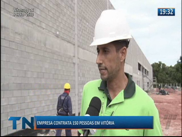 Empresa contrata 150 pessoas em Vitória