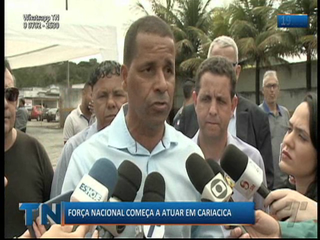 Força Nacional começa a atuar em Cariacica