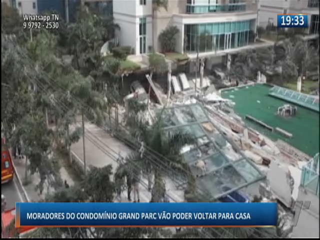 Moradores do Condomínio Grand Parc vão poder voltar para casa