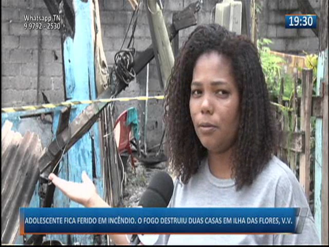 Incêndio destrói duas casas em Ilha das Flores