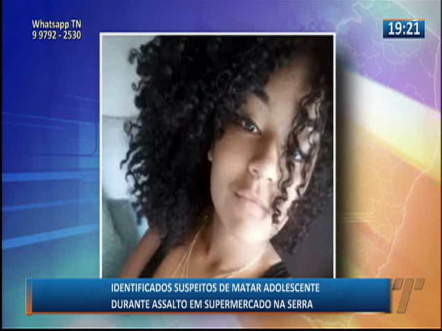 Identificados suspeitos de matarem adolescente em supermercado na Serra