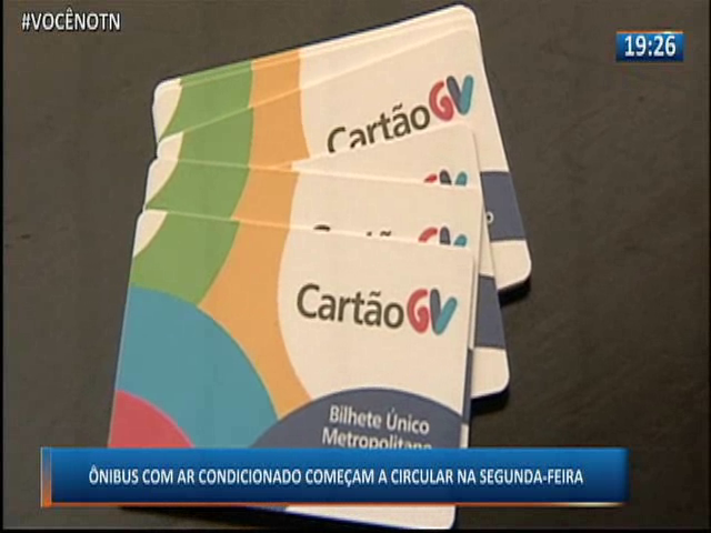 Ônibus com ar condicionado começam a circular segunda-feira