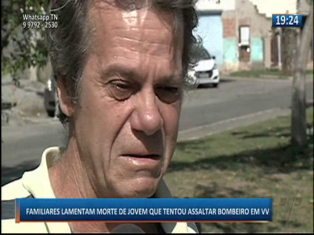Familiares lamentam morte de jovem que tentou assaltar bombeiro em Vila Velha