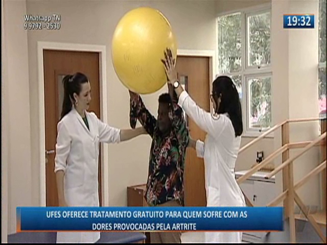 Ufes oferece tratamento gratuito para quem sofre com as dores provocadas pela artrite