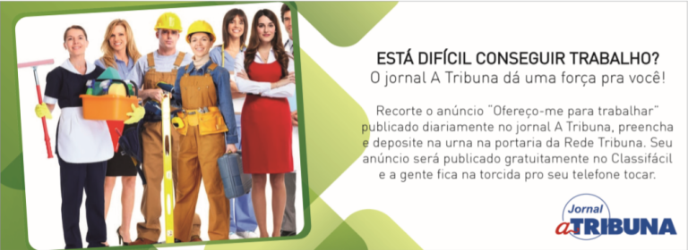 A Tribuna começa a publicar nesta terça cupom para ajudar na busca por emprego