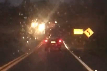 Vídeo mostra momento exato de batida na BR-101