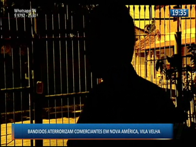 Bandidos aterrorizam comerciantes em Nova América