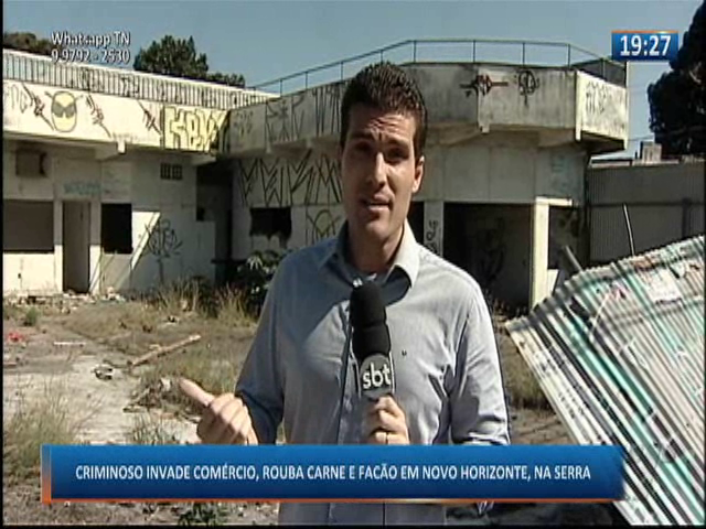 Criminoso invade comércio e rouba carne e facão em Novo Horizonte