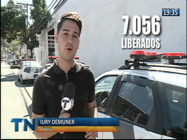 10 mil pessoas detidas em oito meses e apenas 2500 ficaram presas