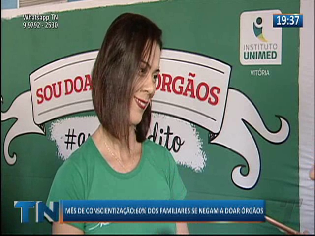 Mês de conscientização: 60% dos familiares se negam a doar órgãos