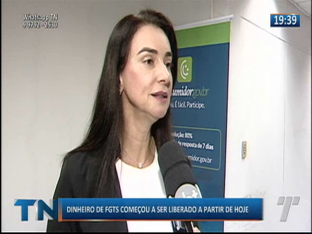 Dinheiro de FGTS começa a ser liberado