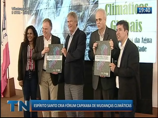 Espírito Santo cria fórum capixaba de mudanças climáticas