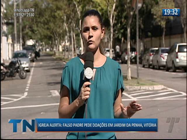 Igreja alerta: Falso padre pede doações em Jardim da Penha