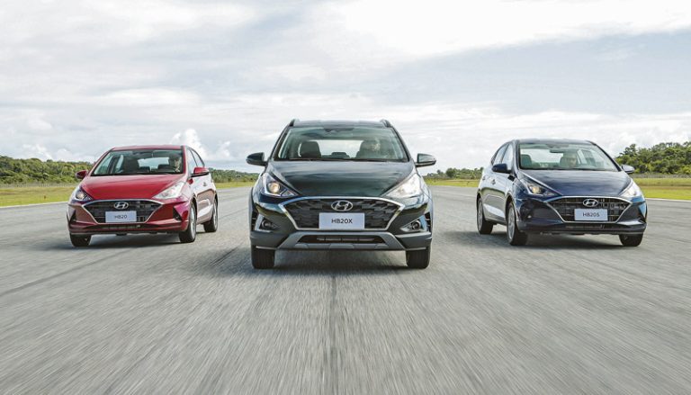 Novo HB20 tem motor turbo e freia sozinho