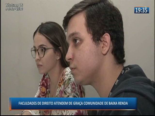 Faculdades de Direito atendem de graça comunidade de baixa renda