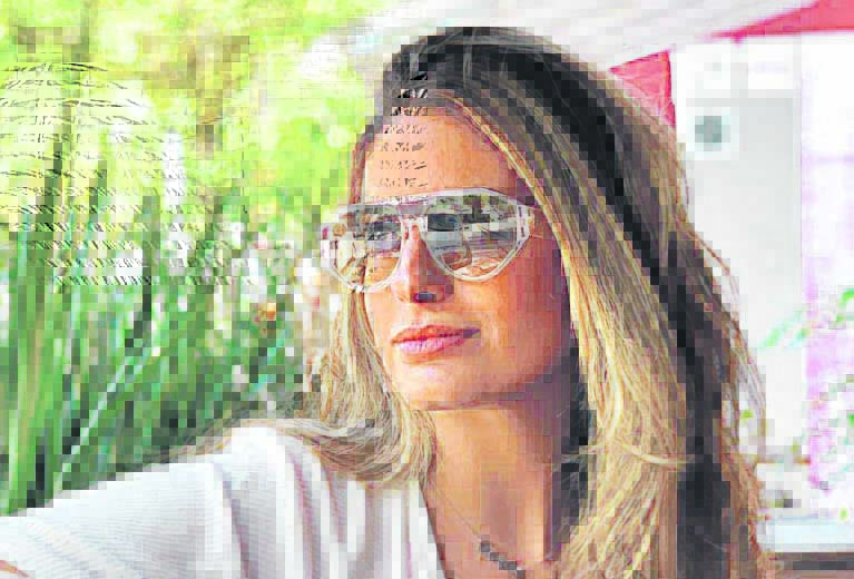 Óculos sob medida para o cliente