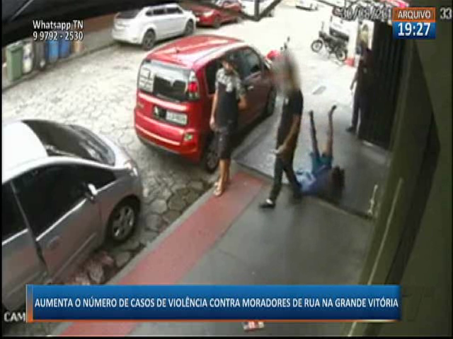Aumenta o número de casos de violência contra moradores de rua na Grande Vitória