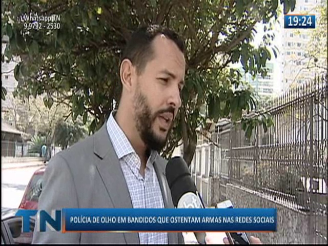Polícia de olho em bandidos que ostentam armas nas redes sociais
