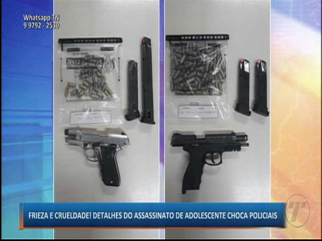 Detalhes do assassinato de adolescente choca policiais
