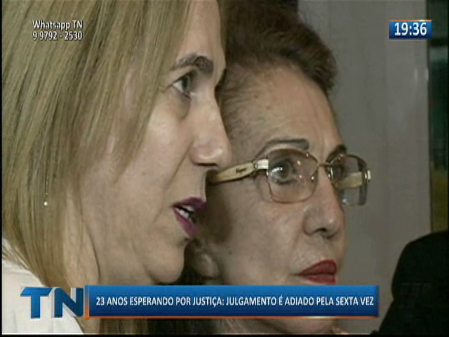 23 anos esperando por justiça: Julgamento é adiado pela sexta vez