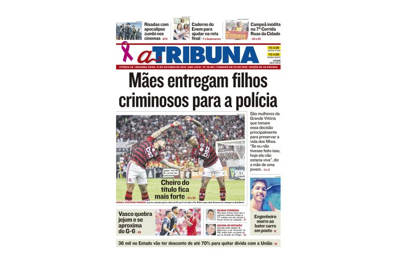 Clique aqui e confira os destaques do jornal A Tribuna desta segunda