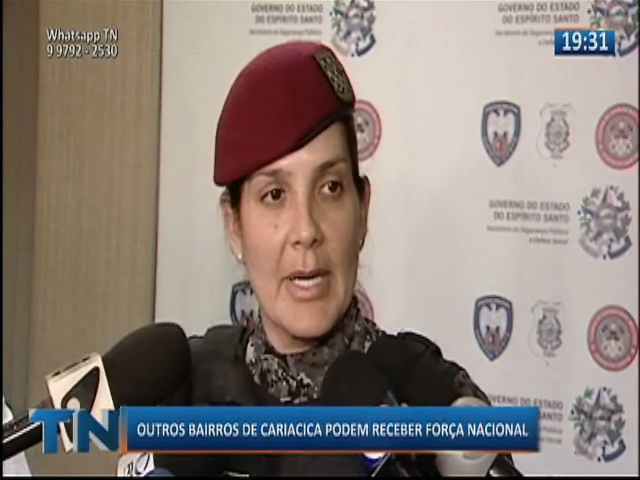 Outros bairros de Cariacica podem receber a Força Nacional