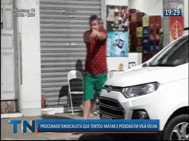 Procurado sindicalista que tentou matar duas pessoas em Vila Velha