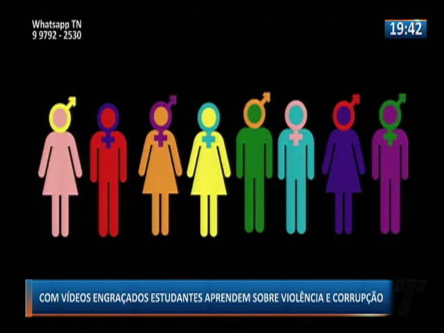 Com vídeos engraçados estudantes aprendem sobre violência e corrupção