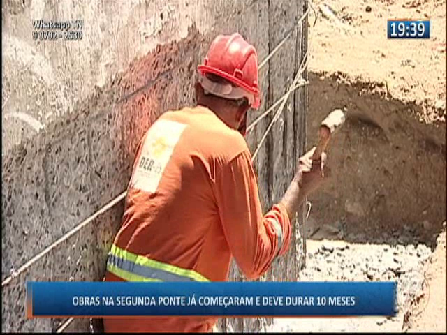 Obras na Segunda Ponte já começaram e devem durar dez meses