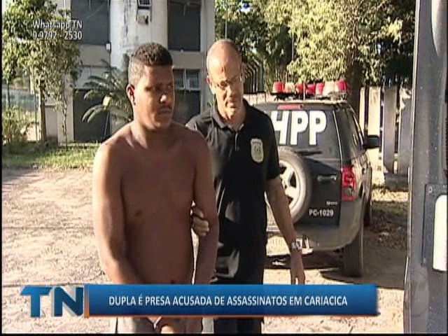 Dupla é presa acusada de assassinatos em Cariacica