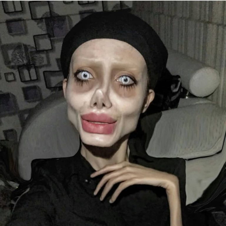 Jovem conhecida como ‘Angelina Jolie zumbi’ é presa por blasfêmia