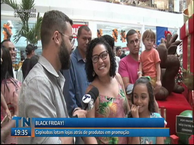 Black Friday: Capixabas lotam lojas atrás de produtos em promoção