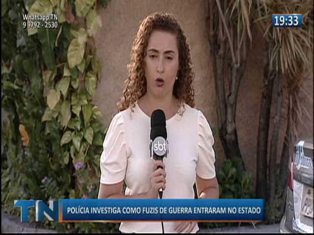 Polícia investiga como fuzis de guerra entraram no estado