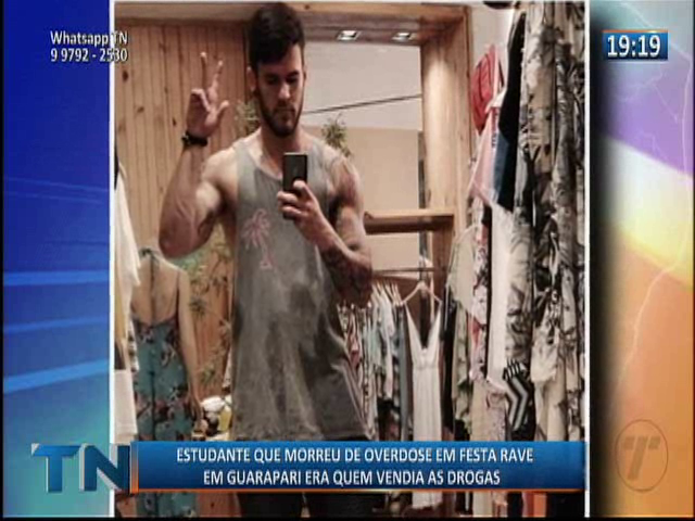 Estudante que morreu de overdose em festa rave em Guarapari era quem vendia as drogas
