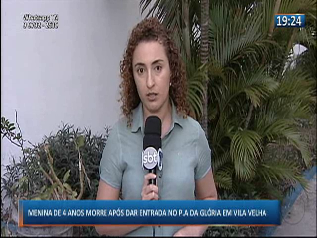 Menina de 4 anos morre após dar entrada no P.A da Glória em Vila Velha