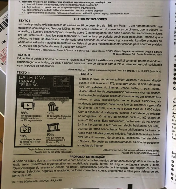 Polícia apreende celulares para apurar vazamento do Enem