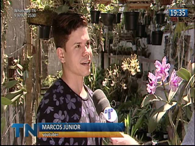 Bombando na rede: Capixaba faz sucesso no YouTube com canal de orquídeas